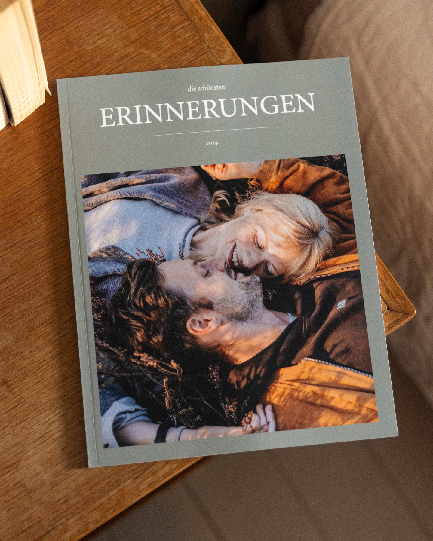 Fotobuch mit Paarfoto als Titelbild